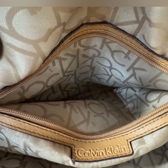 Calvin Klein Brown and Tan Tote Bag - Picture 4 of 4